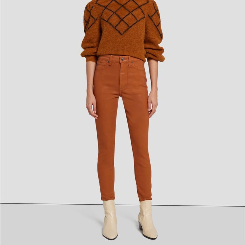 7 For All Mankind High Waist Skinny Ankle